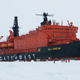 Russia’s NS 50 Let Pobedy icebreaker, the largest until the new Arktika was launched in 2016. Photo credit Wikimedia Commons